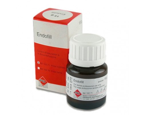 Эндофилл (Endofill Powder), порошок для пломбирование каналов, 15г, PD