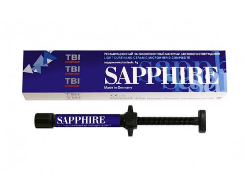 Сапфир / Sapphire нанокомпозит А2 шприц 4 гр., S&C Polymer