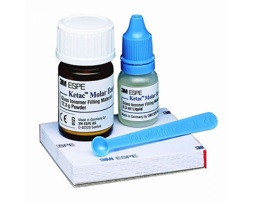 Кетак Моляр Изимикс АРТ (Ketac Molar Easymix ART), Пробный набор, 12,5г+8,5мл, 3M