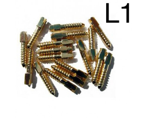 Штифты анкерные латунные L1 (12шт.), ФОРМА
