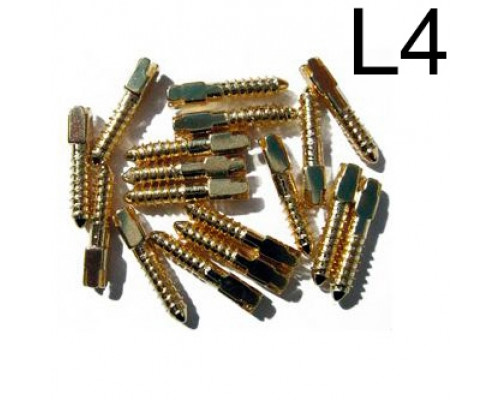 Штифты анкерные латунные L4 (12шт.), ФОРМА