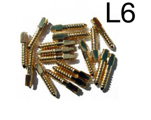 Штифты анкерные латунные L6 (12шт.), ФОРМА