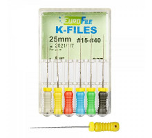 К-FILES 25мм ассорти №№15-40 (6шт), ЕВРОФАЙЛ