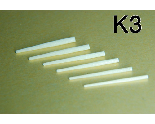  Штифты стекловолоконные ШВС K3 (6 шт.), Форма