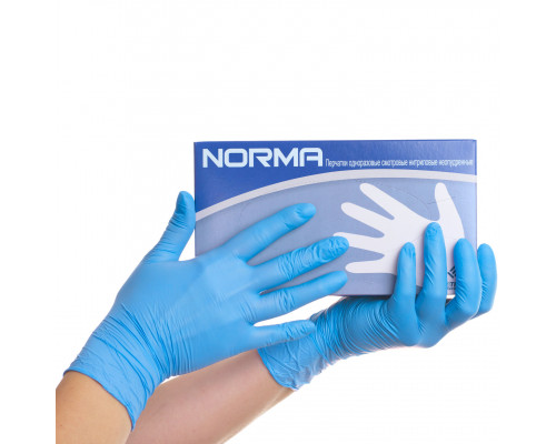 Перчатки нитриловые "NORMA" M (50пар)