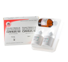 Синма-М цвет 10 пластмасса для несъемного протезирования (флакон 2х40г, жидкость 40 мл), Стома